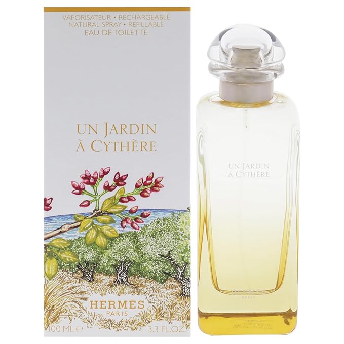 Hermes Un Jardin A Cythere for Unisex - 3.3 oz EDT Spray (Refillable)