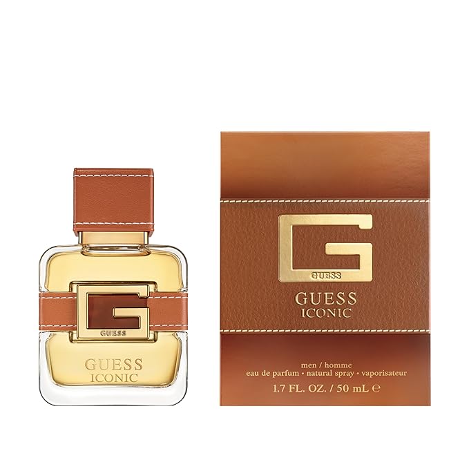 GUESS Iconic For Men Eau de Parfum Perfume Spray, Cologne For Men 1.7 Fl. Oz.