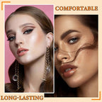 3 Pcs Polvo De Hadas,Fairy Hightlighter Stick Face Blusher Patting Polvo De Hadas Powder Highlighter Makeup,Natural Body Brightens Three-dimensional Body Glitter Stick