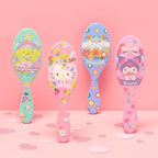 Wet Brush Hello Kitty and Friends Original Detangler Hair Brush, Cinnamaroll, Ultra-Soft IntelliFlex Bristles, Easy Detangling For All Hair Types (Wet Dry & Damaged), Women & Men