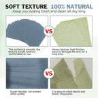 Natural Bamboo Charcoal Oil Absorbing Tissues - 4pk/400