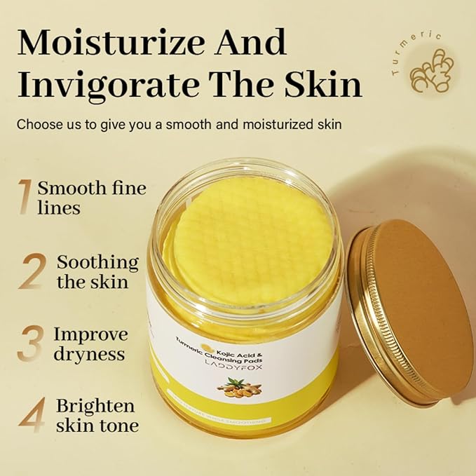 80 pcs kojic acid turmeric