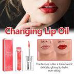 Conversionh Color Changing Lip Oil, Conversion Lip Stain, Conversionh Lip Oil, Boss up Magic Color Changing Lip Oil, Warm Change Hydrating Plumping Lip Nourishing Non-stick Oil (Red)