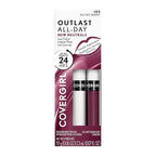 COVERGIRL Outlast All-Day Lip Color with Moisturizing Topcoat, New Neutrals Shade Collection, Muted Berry, Pack of 1