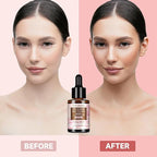 Face Tanning Drops to Add to Lotion,14 Day Long Lasting Effect Face Self Tanner Bronzing Drops, Natural Organic Ingredients, Quick Tan Drops, Self Tanning Drops for Face and Body