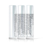 SPF 15 Mineral Sunscreen Lip Balm - Vegan and Cruelty Free Broad Spectrum UVA/UVB Lip Care - lemon and mint scent - for Hydration, Sun Protection by DRN Labs. 0.15 oz (0.15 oz, 3)