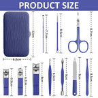 BLESWIN Manicure Set, 10 in