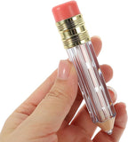 Garneck 12pcs Pencil Shaped Empty Lip Gloss Tubes 5ml Refillable Gloss Bottles For Diy Cosmetics Clear Mini Lip Oil Containers Novelty Lip Glaze Bottles For Women Girls