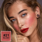Blush Stick, Multi-use Blush Stick for Cheeks, Eyes, Lips, Silky Creamy Face Stick for Old Women & Mature Skin, Blendable and Buildable Color, Long Lasting Waterproof Non-greasy Formula (#21, Blush)