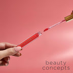 Beauty Concepts Lip Gloss Collection – Shimmering, Glossy Lip Makeup Set for a Radiant Finish, Red