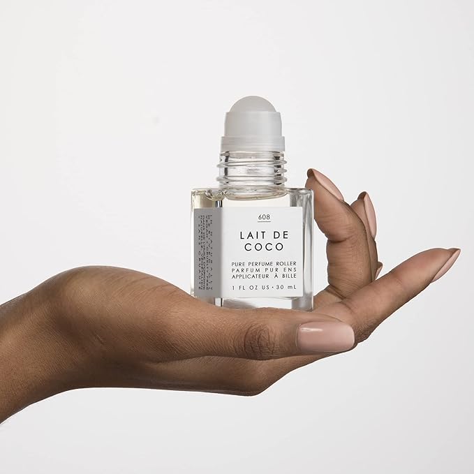 Le Monde Gourmand Lait de Coco Perfume Oil - 1 fl oz (30ml) - Fresh, Creamy, Clean with Vanilla and Coconut Fragrance Notes