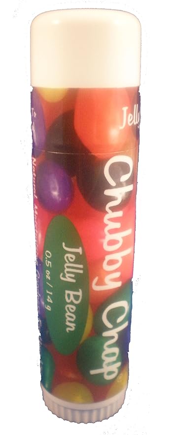 4-Pack Chubby Chap Jelly Bean- .5 oz Lip Balm…