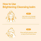 BANILA CO Clean it Zero Brightening Cleansing Balm | Korean Makeup Remover for Radiant Complexion | Vegan | Cleansing Oil, Facial Cleanser Made with Vitamin C & Citrus Extract (100ml / 3.38 fl.oz)