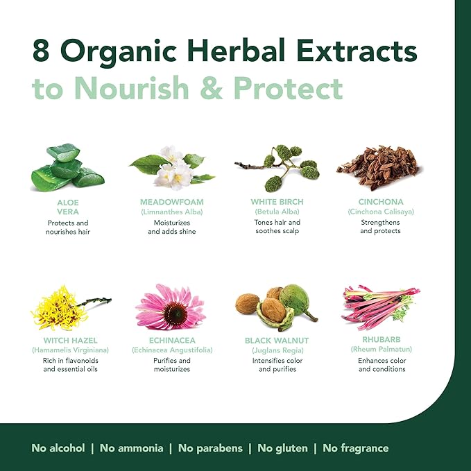 Herbatint Permanent Haircolor Gel, 6N