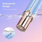 Facial Hair Remover for Women- as Seen on TV Painless Face Shaver -Mini Hair Remover, Electric Razor Shaver Portable Bikini Epilator for Lips, Chin, Armpit, Peach Fuzz, Fingers, Neck, Cheek