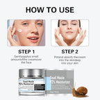 Snail Mucin 92% Moisturizer Daily Face Gel Cream, Hydrating Repair Face Gel Cream, Advanced Snail 92 All In One Cream for Dry & Sensitive Skin, All Skin Types 50g / 1.76oz