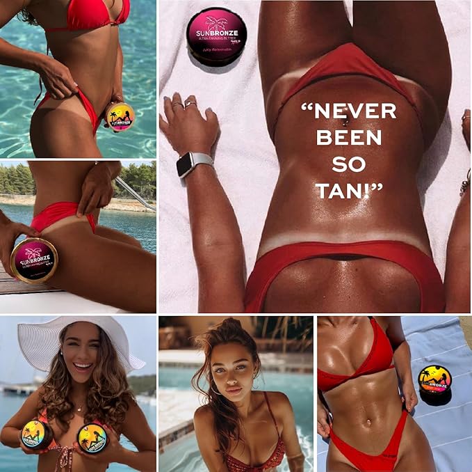 Original Sun Bronze Ultra Tanning Butter - Sparkling Kiwi, Use in the sun outdoor or tanning bed Better than tanning oil Tan faster with premium natural ingredients Safe for Sensitive Skin