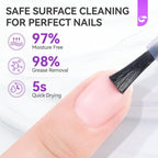Nail Repair Prep Dehydrator and Primer Kit - Gelike EC Acid-Free Fast Air Dry for Bond Acrylic Gel Tips - Safe Healthy Foundation for Weak Thin Nails - Long Lasting for Professional Salon Manicure