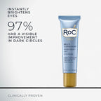 RoC Multi Correxion 5 in 1 Anti-Aging Eye Cream for Puffiness, Under Eye Bags & Dark Circles, Skin Care Treatment with Shea Butter, (.5 oz) with Night Cream Packette (Packaging May Vary)