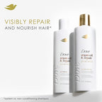 Dove Conditioner Argan Oil & Repair for Fine Hair with Bio-Protein Care Technology and Argan Oil Blend 12 Fl Oz