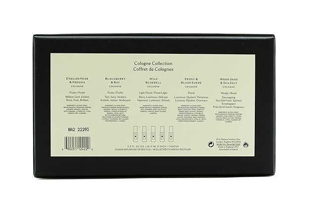 Jo Malone Perfume Variety Mini Gift Set for Men and Women Cologne Fragrance Collection Travel Sprays…