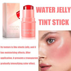 Milk Cooling Water Jelly Tint, Jelly Blush Stick Makeup Jelly Tint, Milk Jelly Blush, Cruelty Free, Blush Stick for Cheeks and Lips