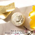 Refined Shea Butter Unscented - 100% Pure African Shea Butter for Hair & Dry Skin - Soap Base - Face & Body Moisturizer, for DIY Whipped Body Butter & Lip Balm 8 oz Jar
