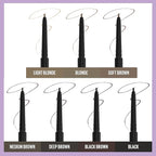 Maybelline Brow Ultra Slim Defining Eyebrow Makeup Mechanical Pencil With 1.55 MM Tip And Blending Spoolie For Precisely Defined Eyebrows, Light Blonde, 0.003 oz.