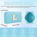 Personalized initial letter patch makeup