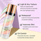 3 In 1 Color Corrector Makeup Primer Color Correcting Primer Cream Tinted Moisturizer Brightening Primer Facial Serum Isolation Cream Neutralizes Skin Tone for Face Before Makeup Base Cream