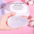 400pcs Disposable Eye Mask Paper, Moisturizing Pure Cotton DIY Sheet for Under Eye Dark Circles, Irritating DIY Eye Supplies