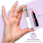 Portable Facial Hair Remover for Women – Painless, Fast & Precise Flawless Electric Razor & Epilator for Face, Lips, Chin Hair Removal – 18K Gold-Plated, 360° LED Light