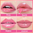 UCANBE 6 Color Glitter Lip Glow Set - Glitter