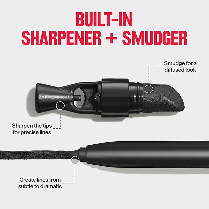 REVLON ColorStay Pencil Waterproof Eyeliner, Smudge-Proof, Eye Makeup with Built-In Sharpener, 212 Bronze, 0.01 oz