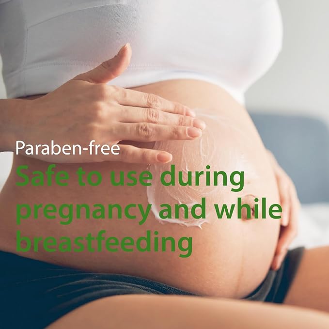 Abera Ovela Maternity Stretch Mark Cream for Pregnancy and Weight Fluctuations, Stretch Mark Treatment Pregnancy Must Haves, Deep Stretch Mark Removal, All Skin Types, 1.69 fl oz