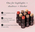 3 Colors Multi-Function Stick Set 3D Face Highlight (3 In1)