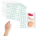 Disposable Makeup Palettes,Makeup Artist Must Haves Adhesive Makeup Mixing Tray Waterproof Tape,Mini Travel Makeup Palette for Women Girls Female Make up (3.2 Inch/120 Pieces)