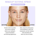 2PCS Makeup Setting Spray for Face,Waterproof Setting Spray for Makeup,Long Lasting Oil Control Finishing Holding Face Mist,Refreshing Hydrating Glossy and Matte Fixing Facial Mist Make Up Set A3