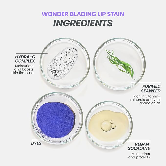 Wonderskin Wonder Blading All Day Lip Stain Peel Off Masque - Long Lasting, Waterproof and Transfer Proof Pink Lip Tint, Matte Finish Peel Off Makeup (Neon Rose Masque)