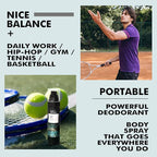 Deodorizing Body Spray for Men, Mens Body Refreshing Spray, Fragrance Mist, Pack of 3, Each 3.4 Fl Oz, Total 10.2 Fl Oz