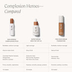ILIA - Skin Rewind Complexion Stick - Foundation + Concealer + Skincare | Non-Toxic, Vegan, Cruelty-Free, Clean Makeup (21W - Abura, 0.35 oz | 10 g)