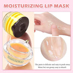 Bee Lip Balm Honey Pot,3 PCS Lines