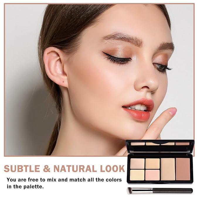 Color Corrector Palette Concealer Contour Palette Natural Brighten
