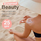 Mineral Sunscreen SPF 25 - Zinc Oxide Sunscreen, Baby Sunscreen, Kids Sunscreen, Reef Friendly Sunscreen, Sun Screen With Natural Sunscreen & Organic Sunscreen Lotion Ingredients, Zinc Sunscreen Kids