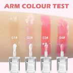 Plumping Lip Oil Tint,Moisturizing Transparent Color Changing Lip Plumping
