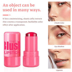 4 Pcs Milk Water Jelly Tint Stick, Sheer Cooling