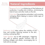 Bella Vérité. Vegan, Tri-Peptide Eye Serum for Mature Skin, Under Eyes to Smooth Fine Lines, Brighten Dark Circles and De-Puff Bags with Hyaluronic Acid, Bergamot, and Triple Peptides, 1 Fl Oz