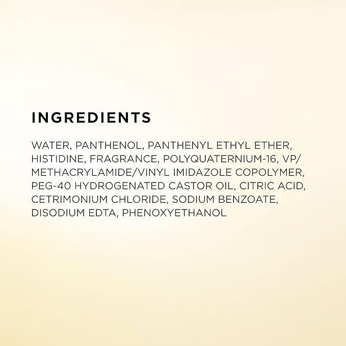 Pantene Pro-V Daily Repair Mist, Weightless Leave-On Treatment Strengthens & Rebuilds Damaged Hair, Reduces Breakage with Pro-Vitamin B5, 2.5 Fl Oz