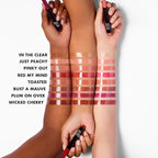 e.l.f. Pout Clout Lip Plumping Pen, Nourishing Lip Balm For Sheer Color & Shine, Plumps & Moisturizes, Vegan & Cruelty-Free, Wicked Cherry