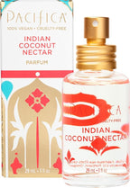 Pacifica Indian Coconut Nectar Perfume Spray – Tropical Vanilla & Coconut Fragrance, Layerable Beachy Perfume for Women, Clean, Non-Toxic, Vegan & Cruelty-Free Formula, All-Day Long Lasting